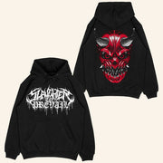 Slaughter To Prevail Merch Slaughter To Prevail Oni Hoodie Gifts For Brother - Thriftgiftshop