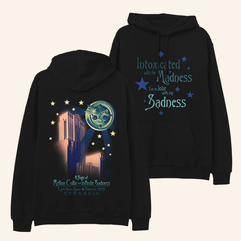 Smashing Pumpkins Merch A Night Of Mellon Collie And Infinite Sadness Hoodie Gifts For Her - Thriftgiftshop