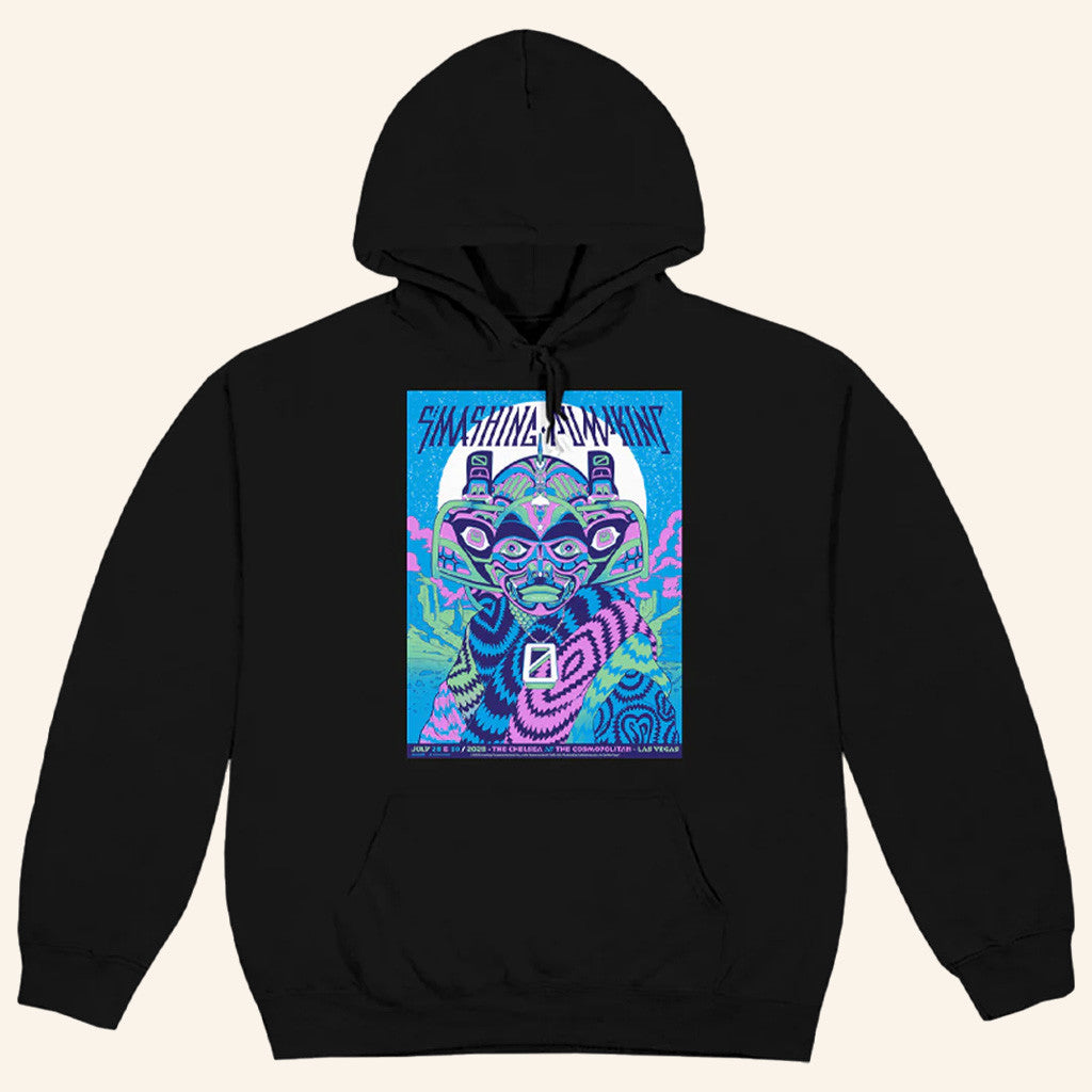 Smashing Pumpkins Merch Las Vegas Event Hoodie Gift Ideas For Rock Music Lovers - Thriftgiftshop