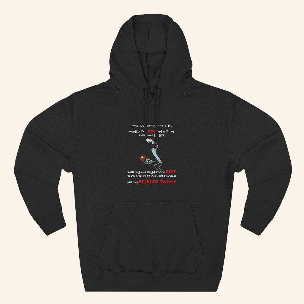 Smiling Friends Merch Mr Landlord Smiling Friends I Was Just Wondering Hoodie Gifts For Friends - Thriftgiftshop
