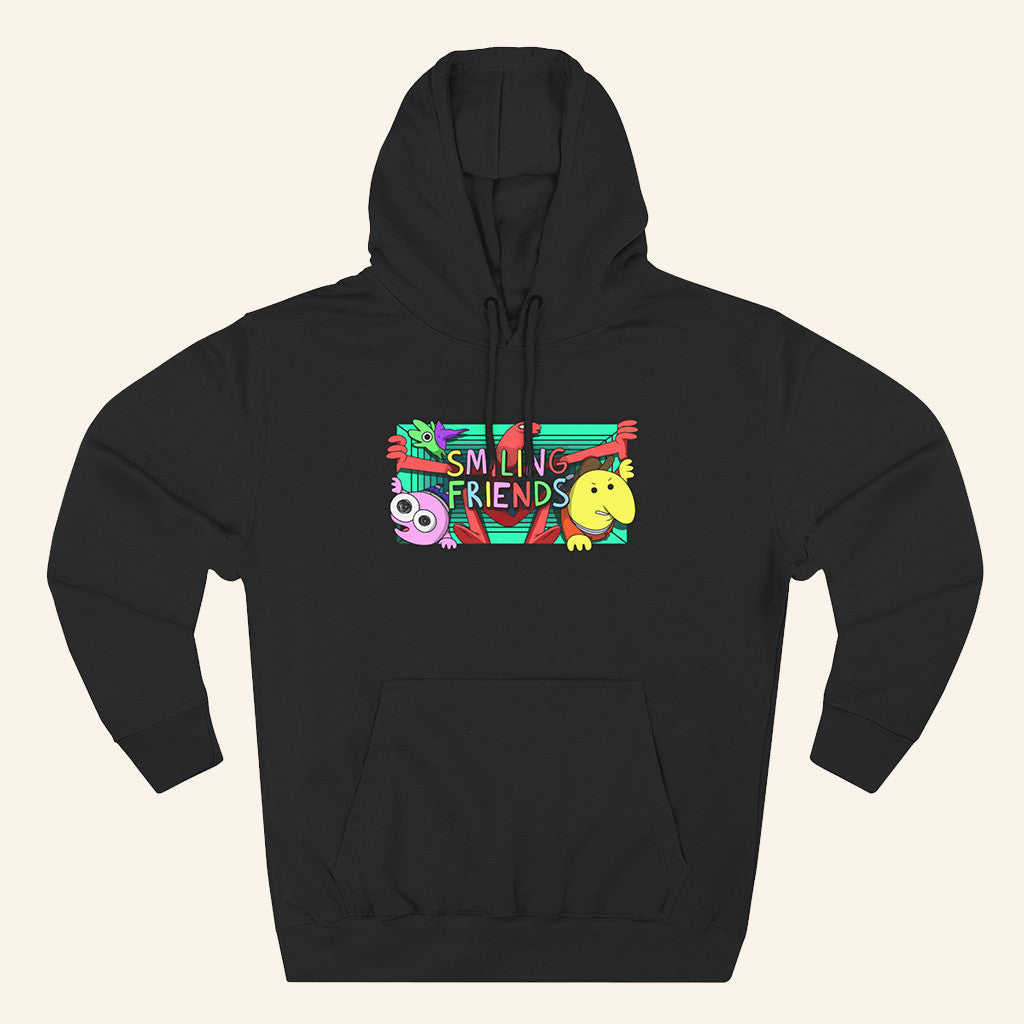 Smiling Friends Merch Smiling Friends Hoodie Christmas Presents For Boyfriend - Thriftgiftshop