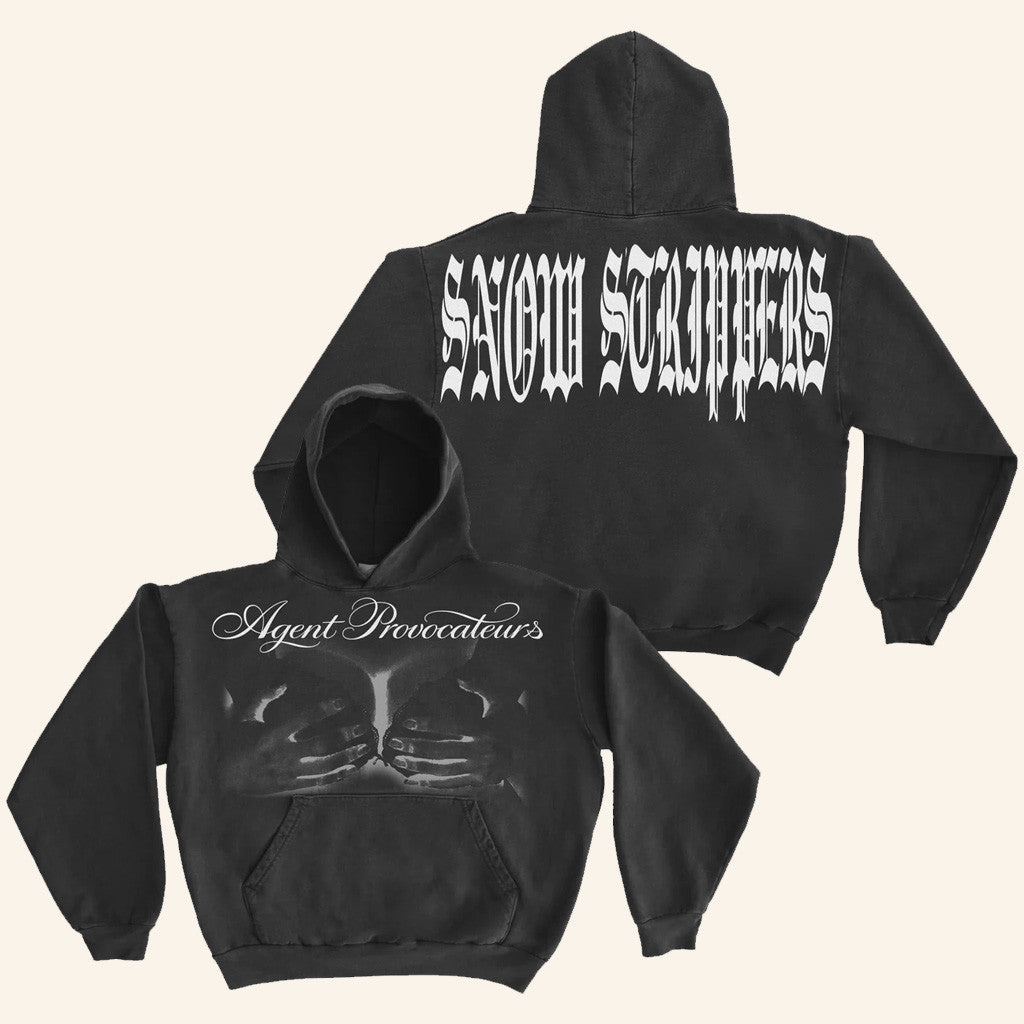Snow Strippers Merch Agent Provocateurs Hoodie Cool Gifts For Music Lovers - Thriftgiftshop