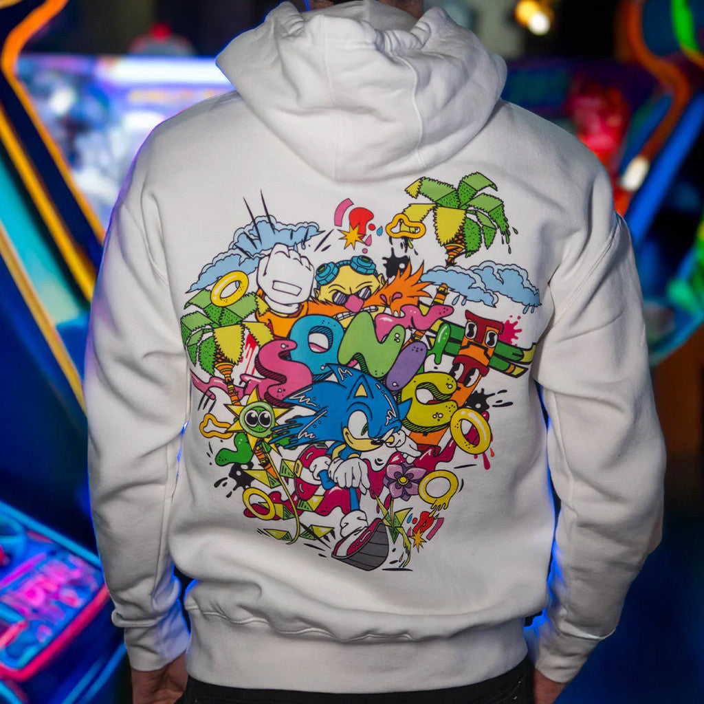 Sonic The Hedgehog Merch Sonic Ring Drip Hoodie Best Gifts For Husband - Thriftgiftshop