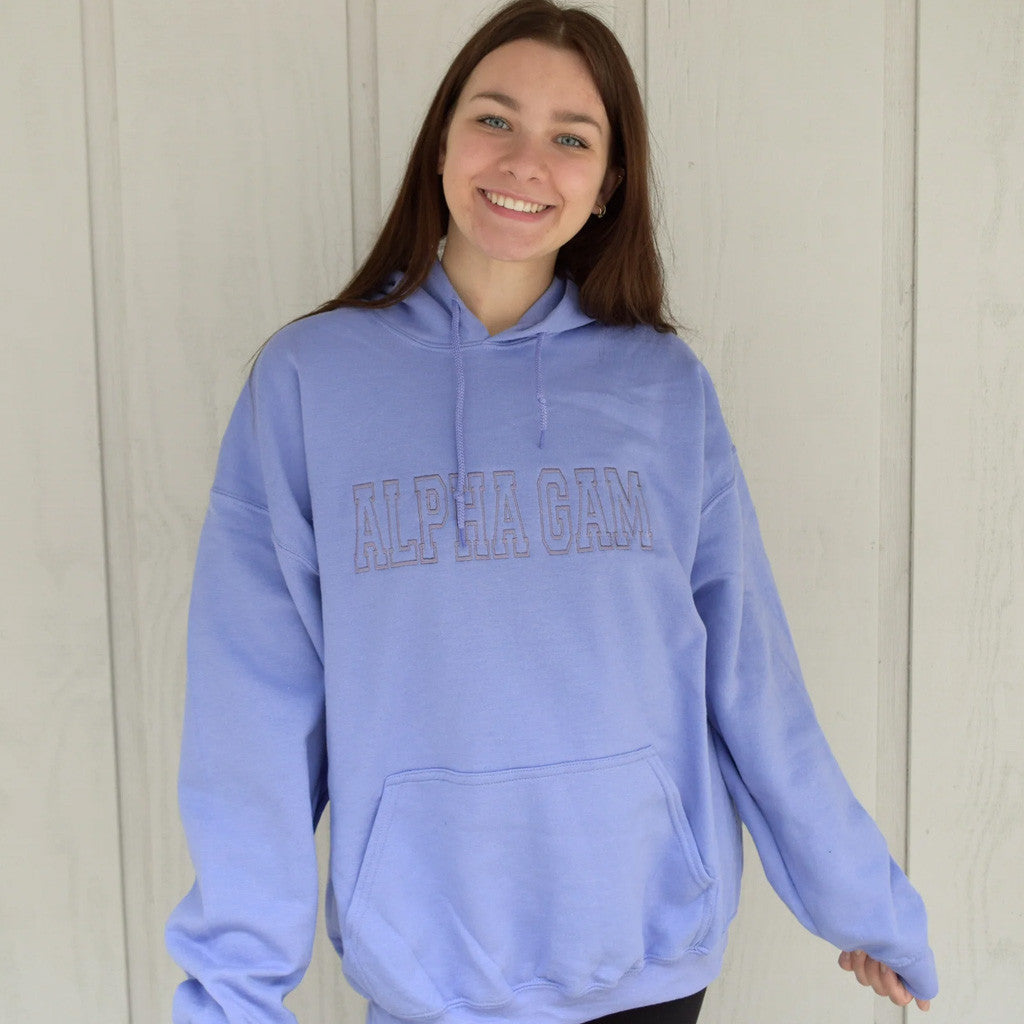 Sorority Merch Alpha Gam Hoodie Sorority Hoodie Gift Ideas For Friends - Thriftgiftshop