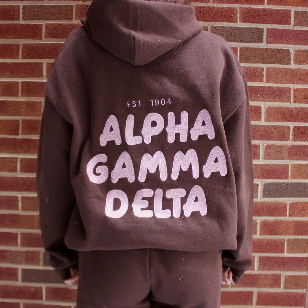 Sorority Merch Bright And Bubbly Sorority Hoodie Christmas Gifts For Girlfriend - Thriftgiftshop