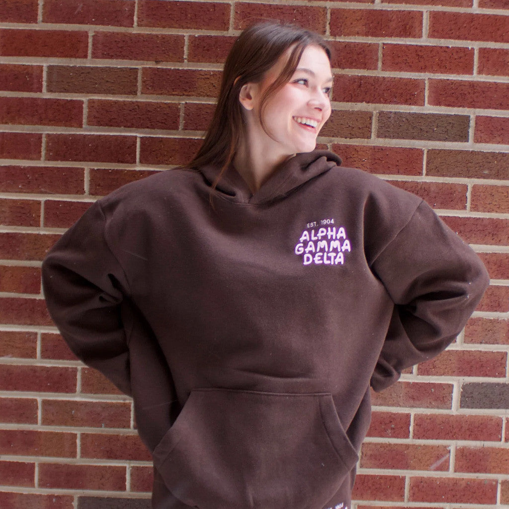 Sorority Merch Bright And Bubbly Sorority Hoodie Christmas Gifts For Girlfriend - Thriftgiftshop