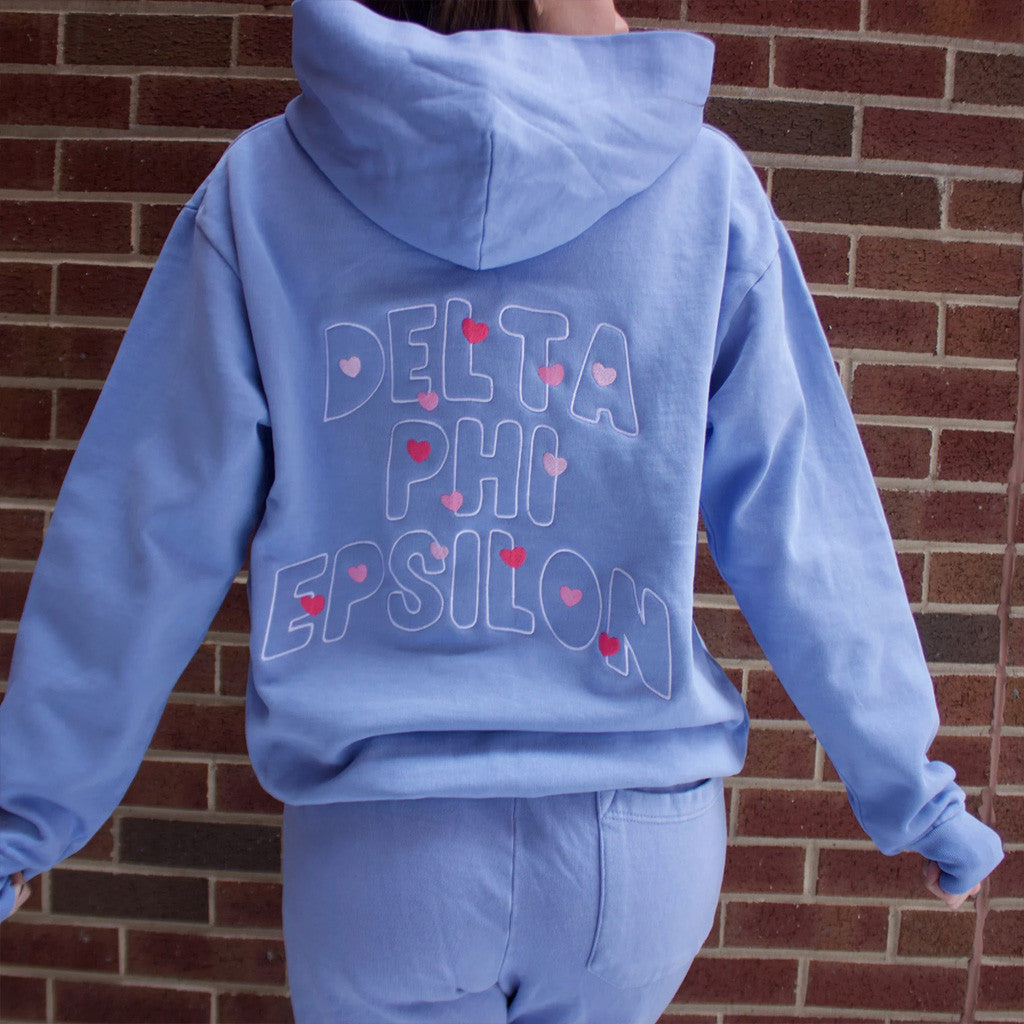 Sorority Merch Delta Phi Epsilon Hoodie Sorority Hoodie Birthday Presents For Her - Thriftgiftshop