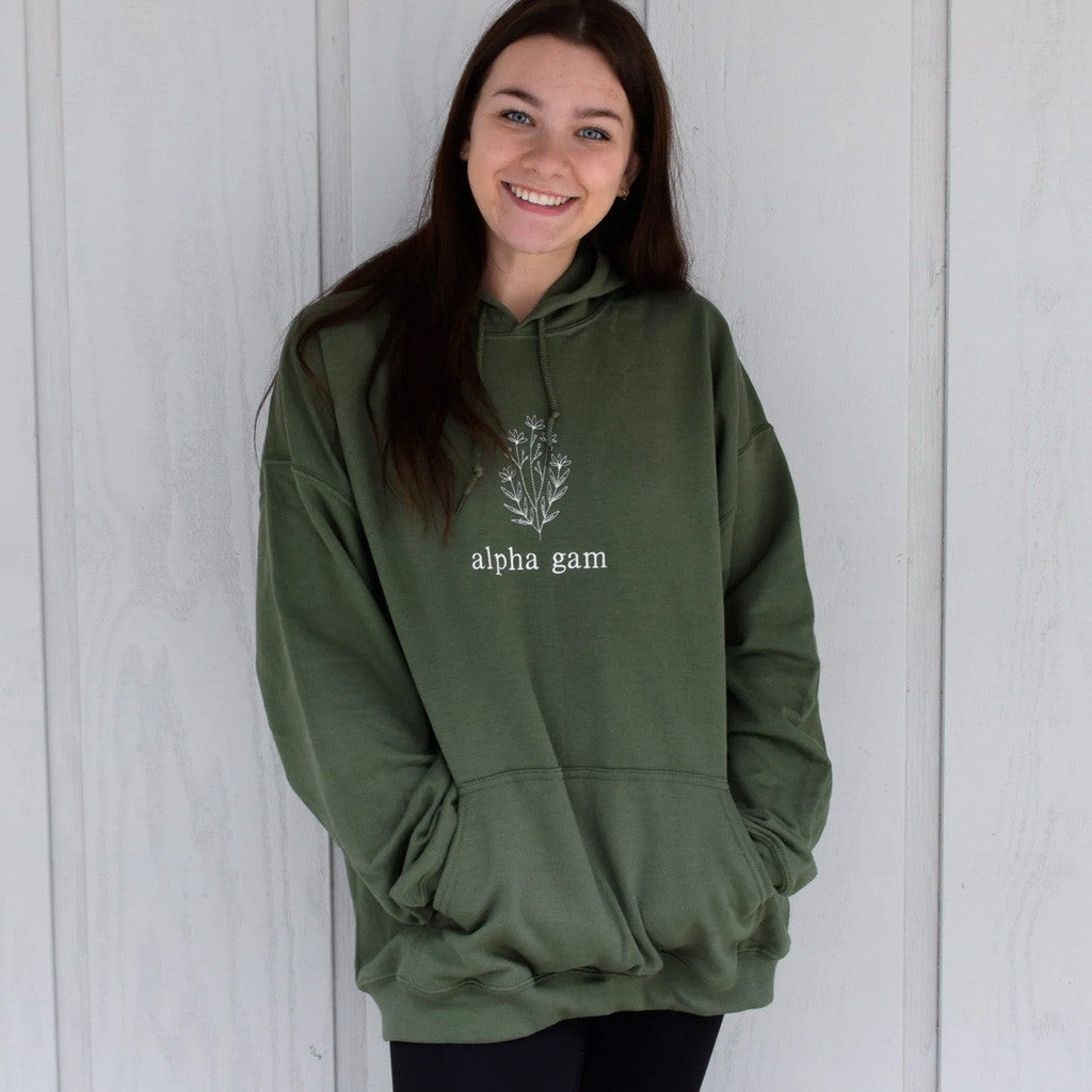 Sorority Merch Fleur Du Jour Hoodie Christmas Gifts For Daughter - Thriftgiftshop