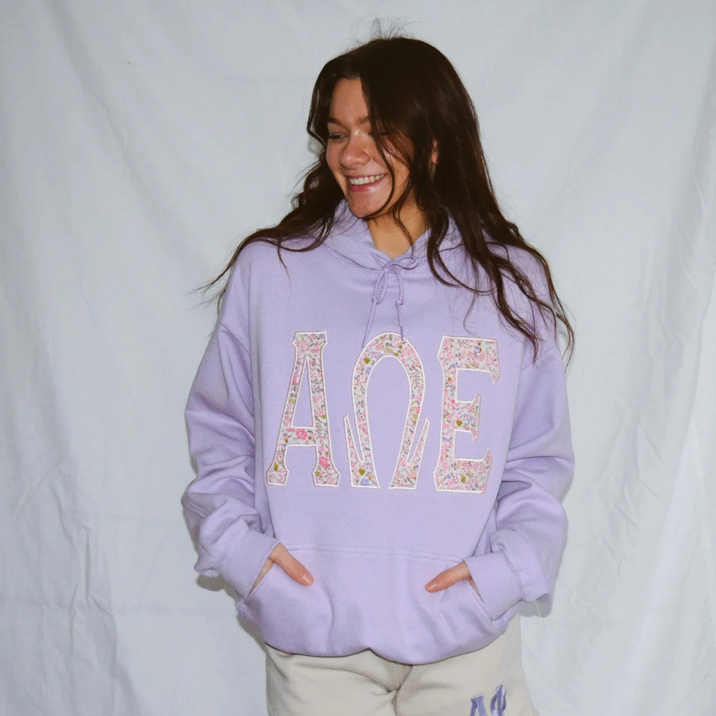 Sorority Merch Flowers Sorority Hoodie Christmas Presents For Sister - Thriftgiftshop