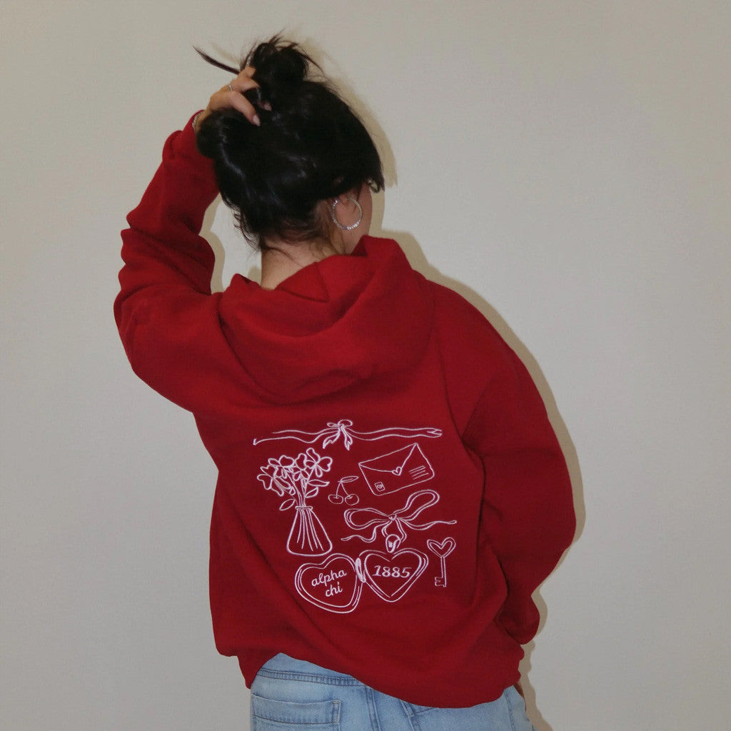 Sorority Merch Locket Of Love Sorority Hoodie Christmas Presents For Girlfriend - Thriftgiftshop