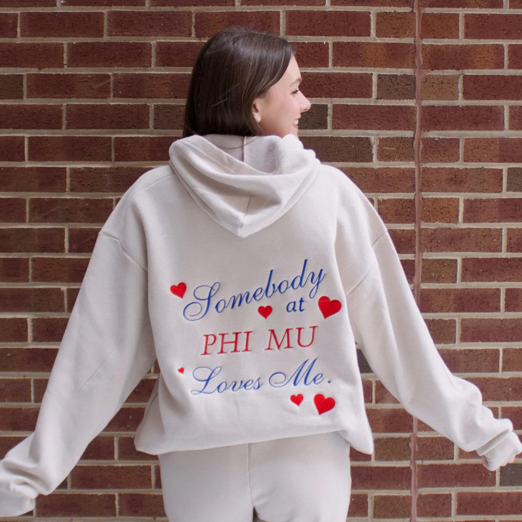 Sorority Merch Somebody Loves Me Sorority Hoodie Best Birthday Gift For Friends - Thriftgiftshop