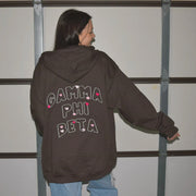Sorority Merch Surrounded by Love Sorority Zip Hoodie Birthday Ideas For Daughter - Thriftgiftshop
