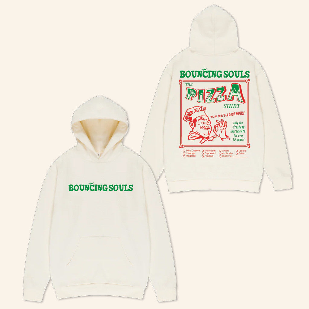Souls Merch Pizza Hoodie Bouncing Souls Hoodie Best Gifts For Boyfriend - Thriftgiftshop