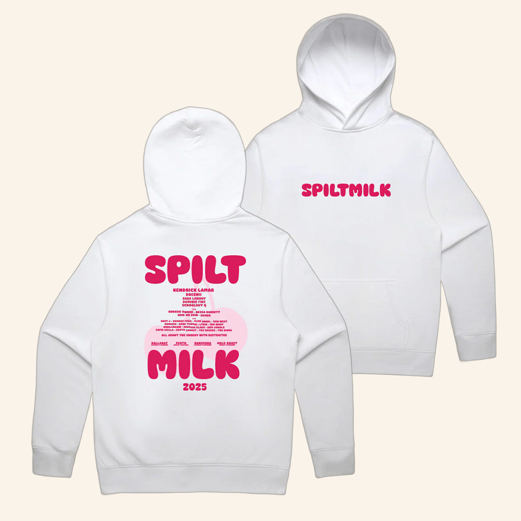 Spilt Milk Festival Merch 2025 Cherry Tour Hoodie Music Related Gifts For Her - Thriftgiftshop