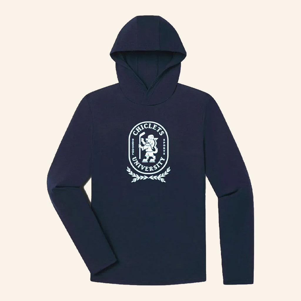 Spittin Chiclets Merch Chiclets University x UNRL Ultra Hoodie Ice Hockey Gifts For Her - Thriftgiftshop