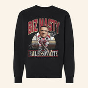 Spittin Chiclets Merch NHL Alumni Association Biz Nasty Paul Bissonnette Sweatshirt Fan Gifts - Thriftgiftshop
