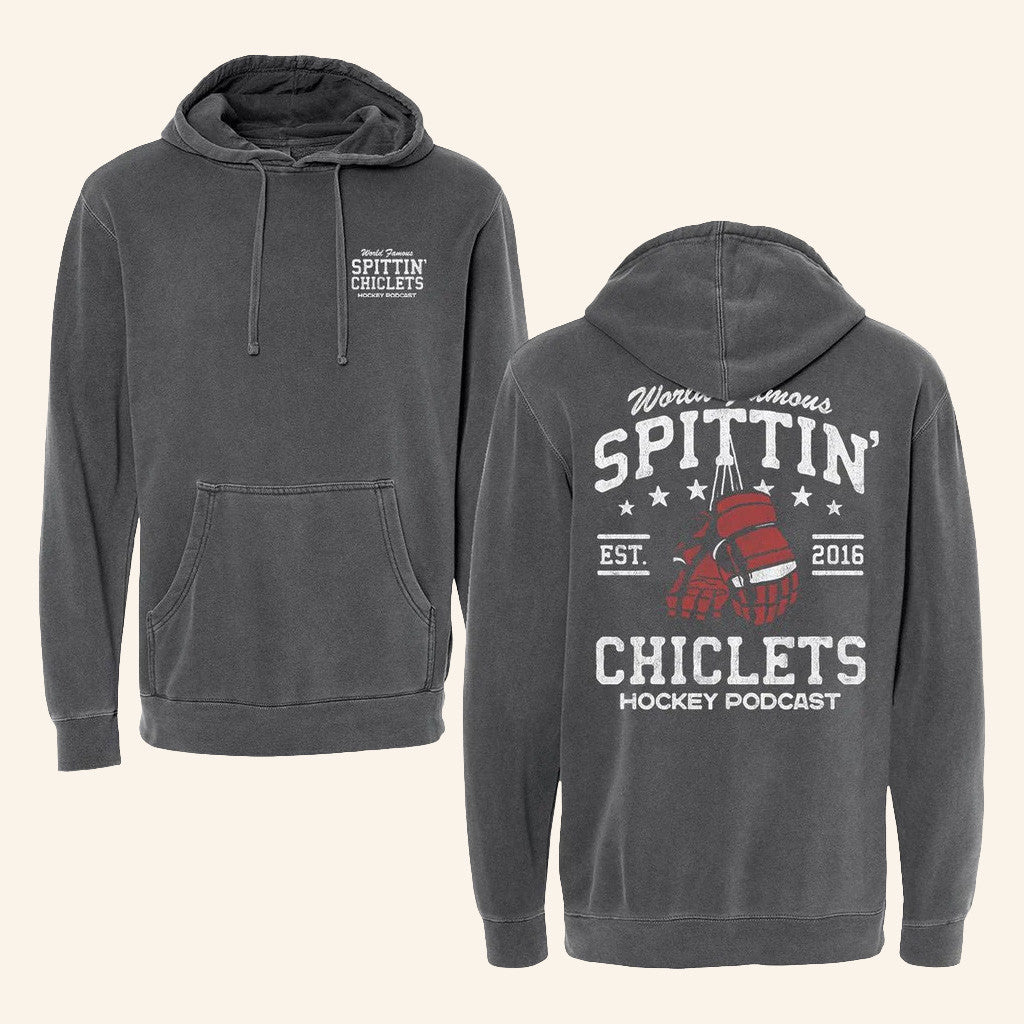 Spittin Chiclets Merch Spittin Chiclets World Famous Hoodie Ice Hockey Christmas Gifts - Thriftgiftshop