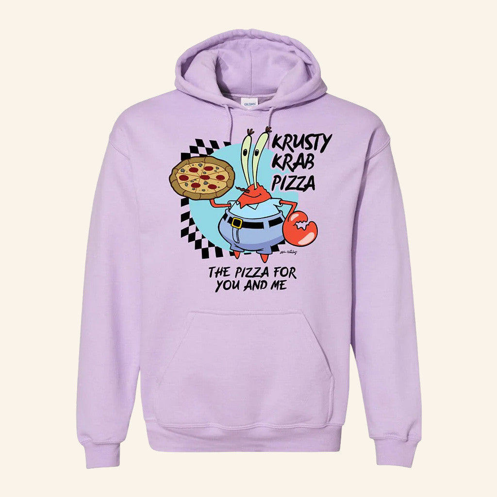 SpongeBob SquarePants Merch The Krusty Krab Pizza Hoodie Birthday Gifts For Daughters - Thriftgiftshop