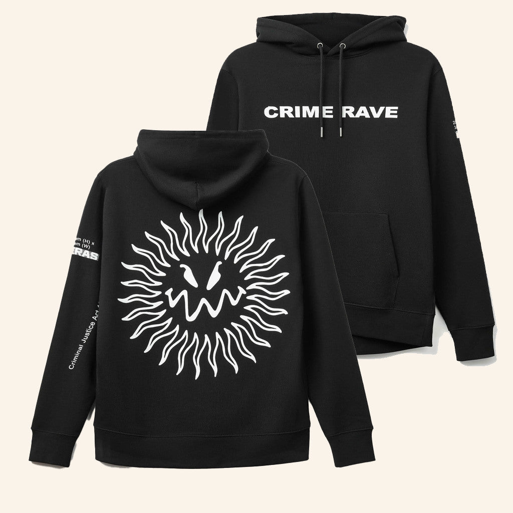 Sports Banger Merch Crime Rave Black Hoodie Christmas Gift Ideas For Dad - Thriftgiftshop