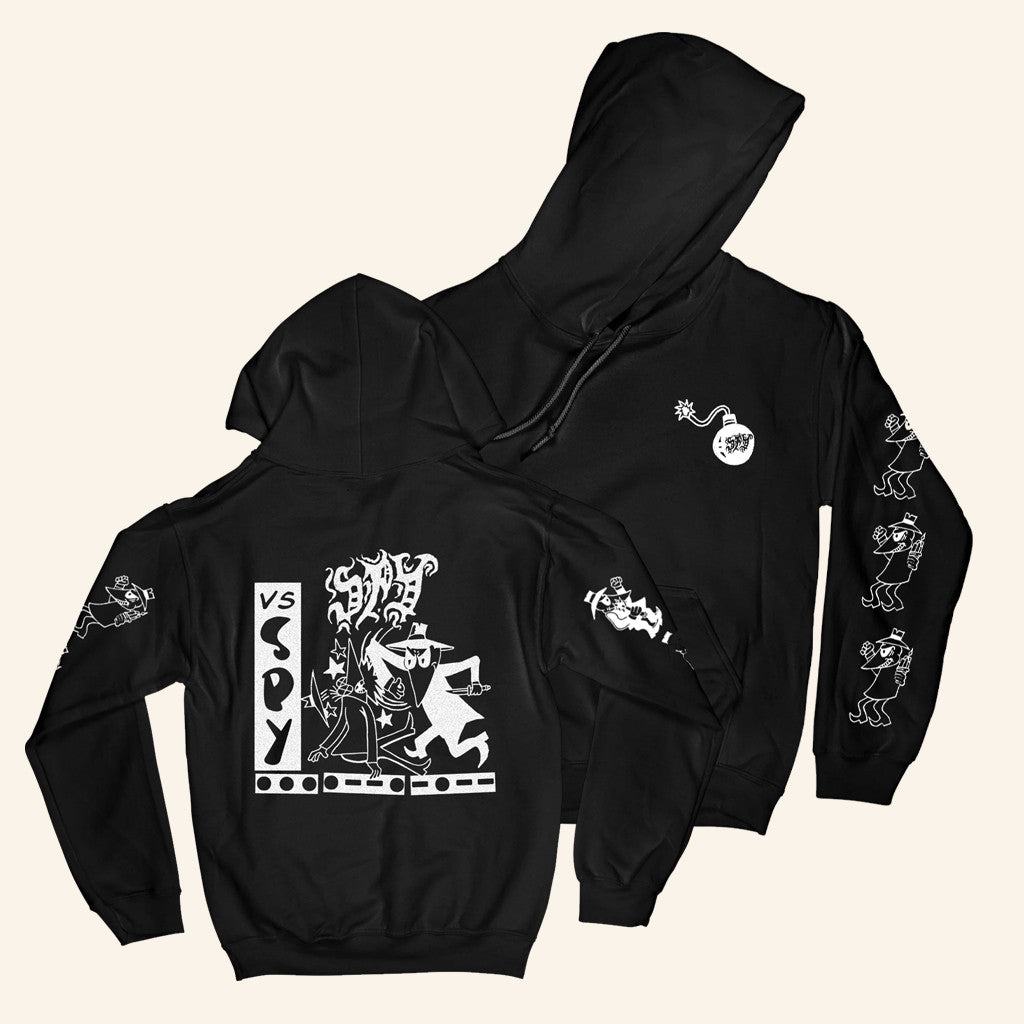 Spy Worldwide Merch Spy Vs Spy Hoodie Black Dad Christmas Gifts - Thriftgiftshop