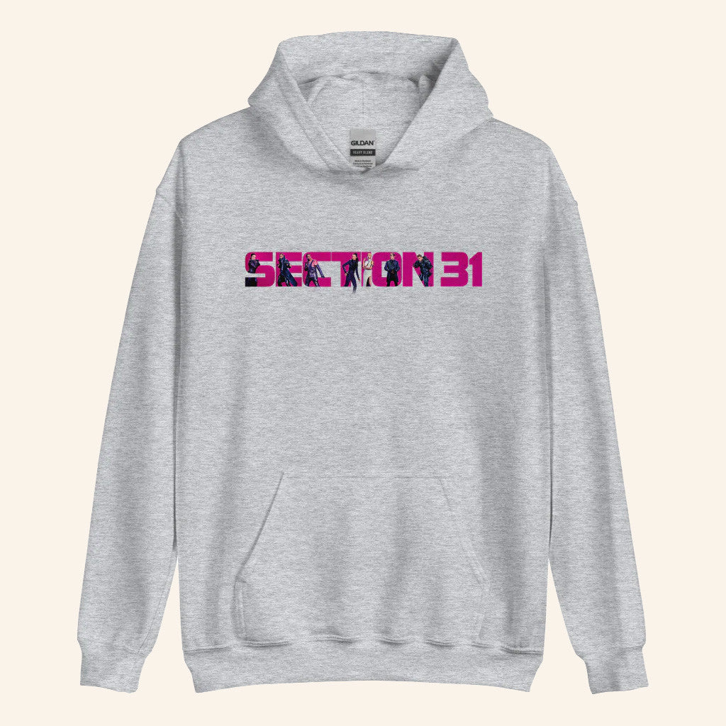 Star Trek Merch Section 31 Cast Hoodie Birthday Present For Husband - Thriftgiftshop