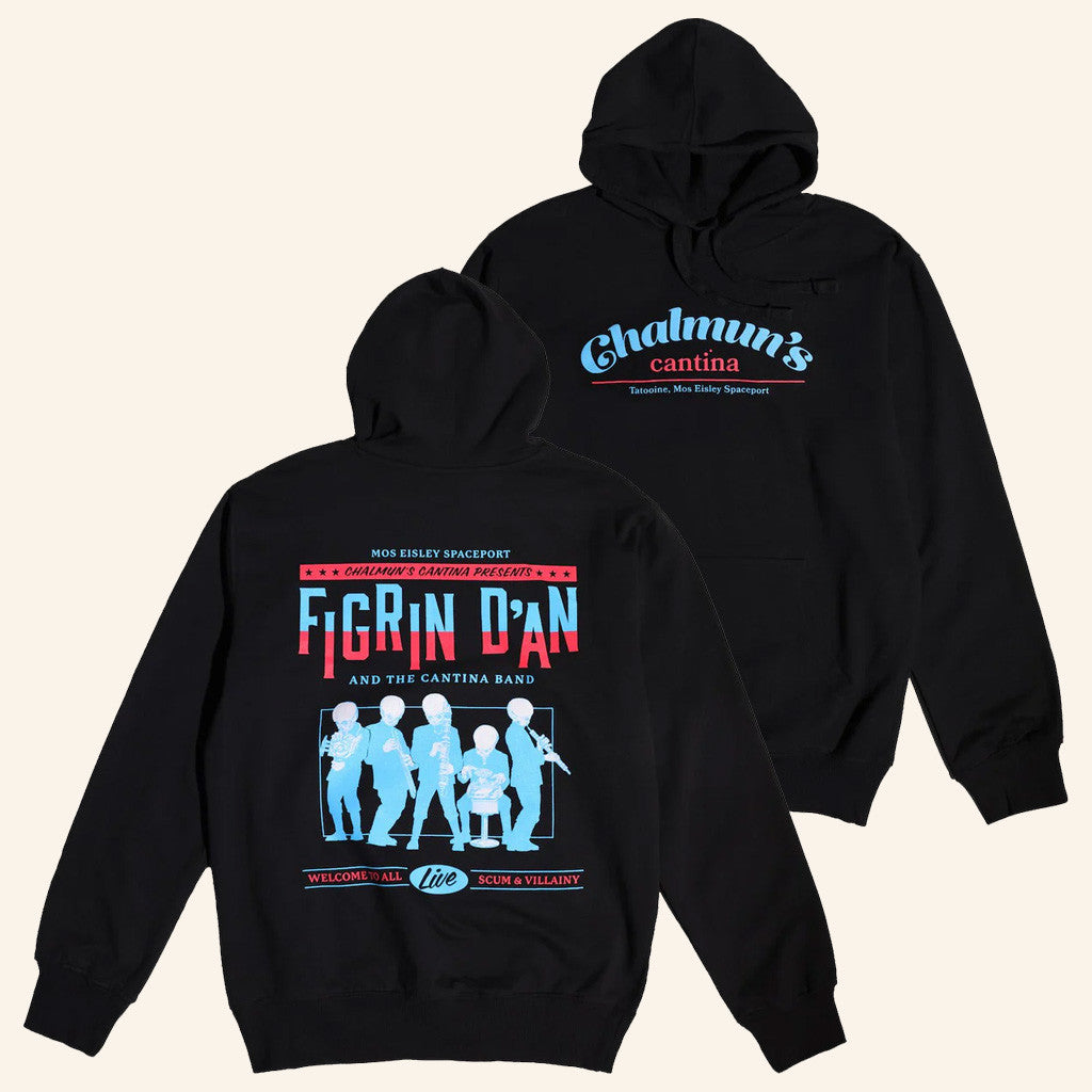 Star Wars Merch Figrin D'an Band Hoodie Best Present For A Star Wars Fan - Thriftgiftshop