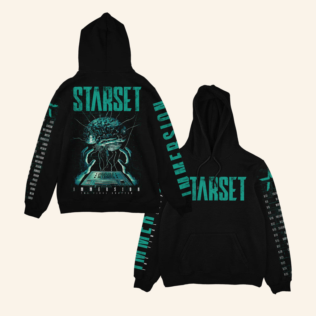 Starset Merch Immersion Fall Tour Hoodie Best Gifts For Music Lovers - Thriftgiftshop