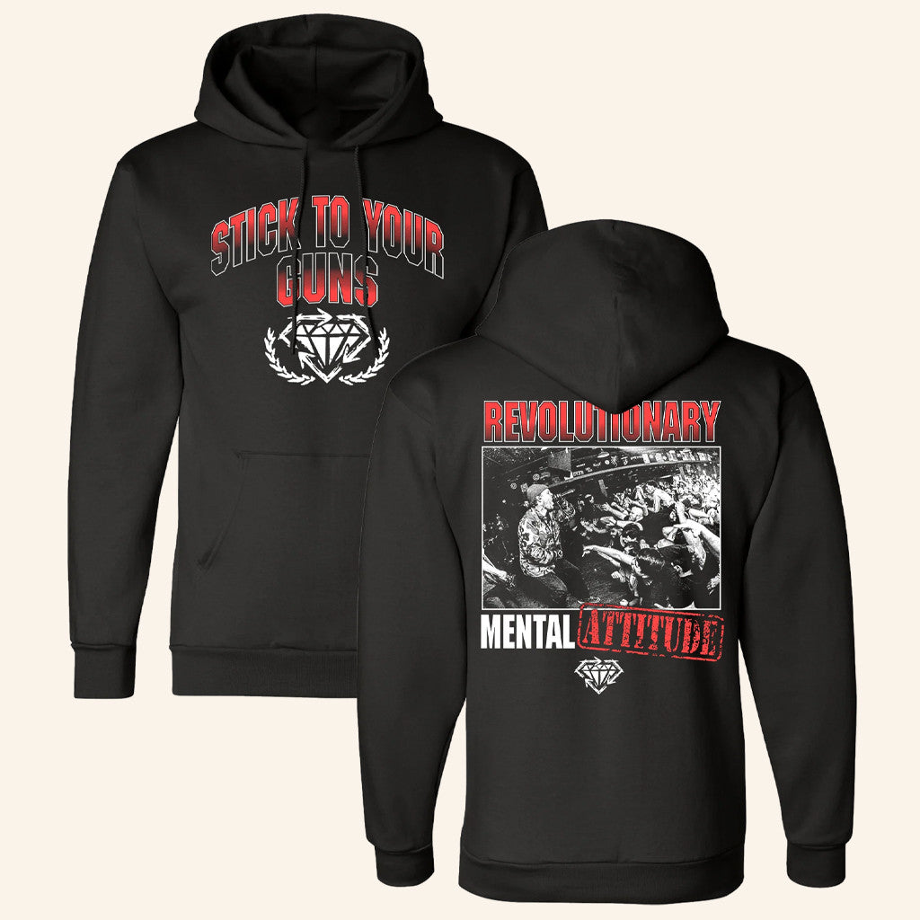 Stick To Your Guns Merch Revolutionary Mental Attitude Hoodie Gifts For Band Fans - Thriftgiftshop