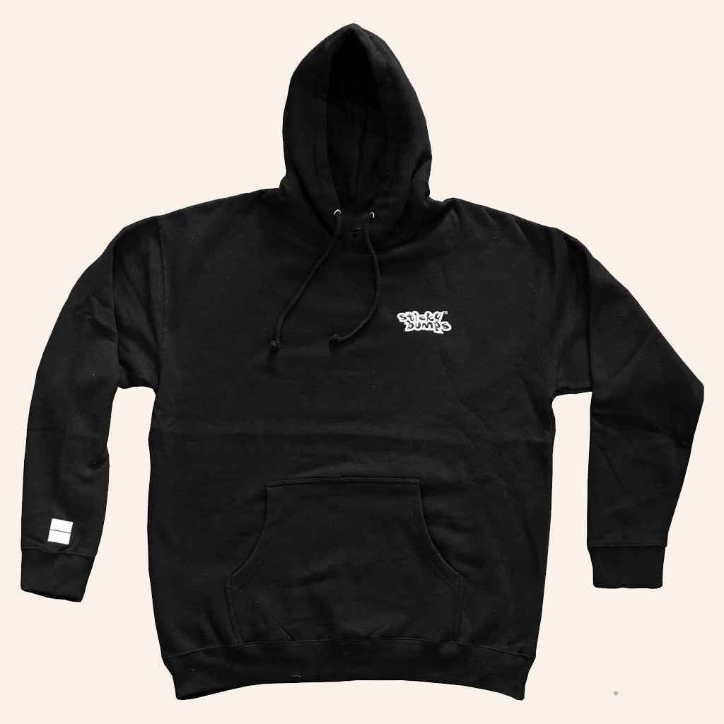Sticky Bumps Merch Sticky Bumps Original Logo Black Hoodie Gifts For Him - Thriftgiftshop