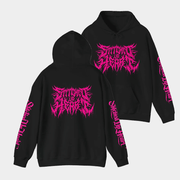Stitched Up Heart Merch Death Metal Hoodie Presents For Rock Music Lovers - Thriftgiftshop