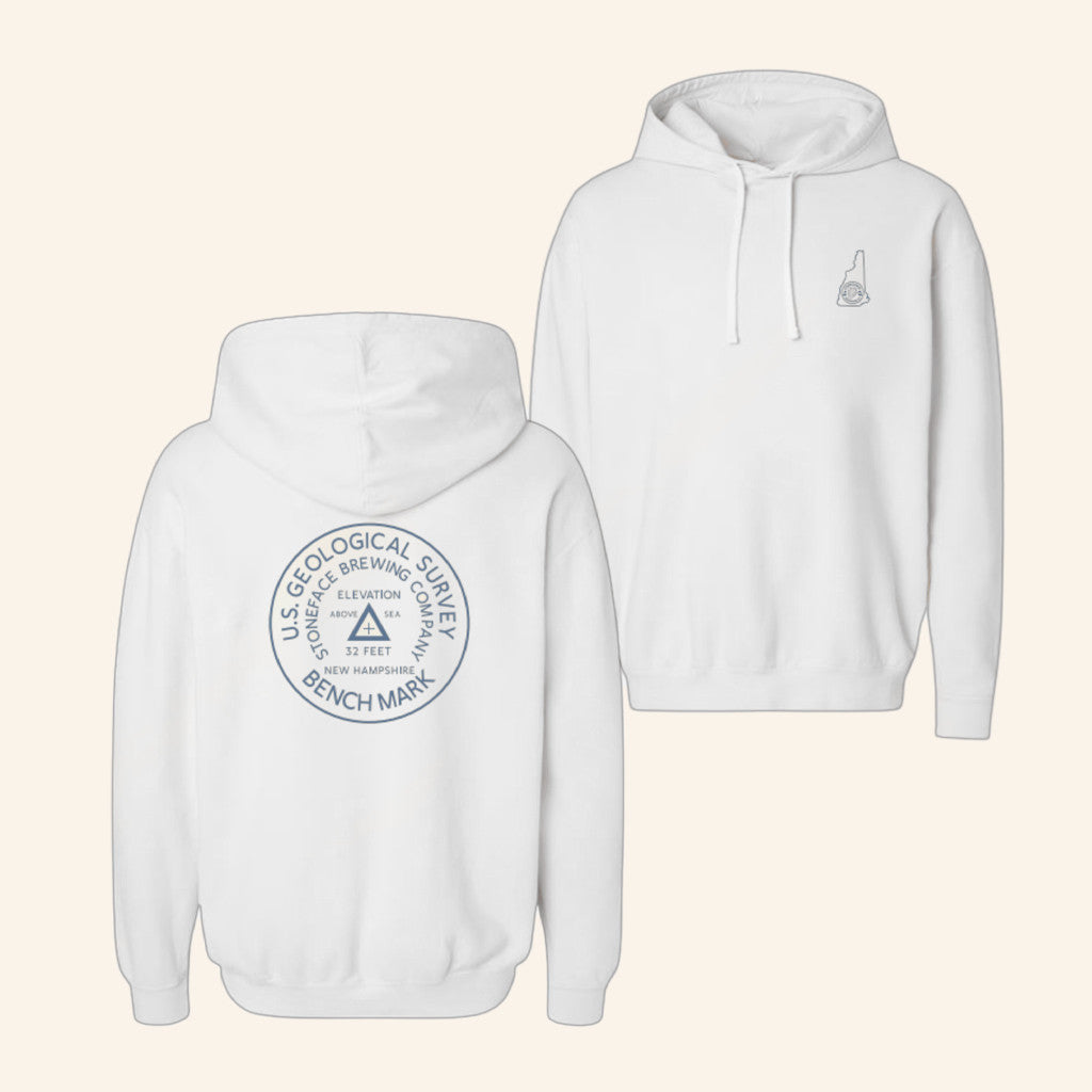 Stoneface Brewing Merch Benchmark Hoodie Present For Husband - Thriftgiftshop