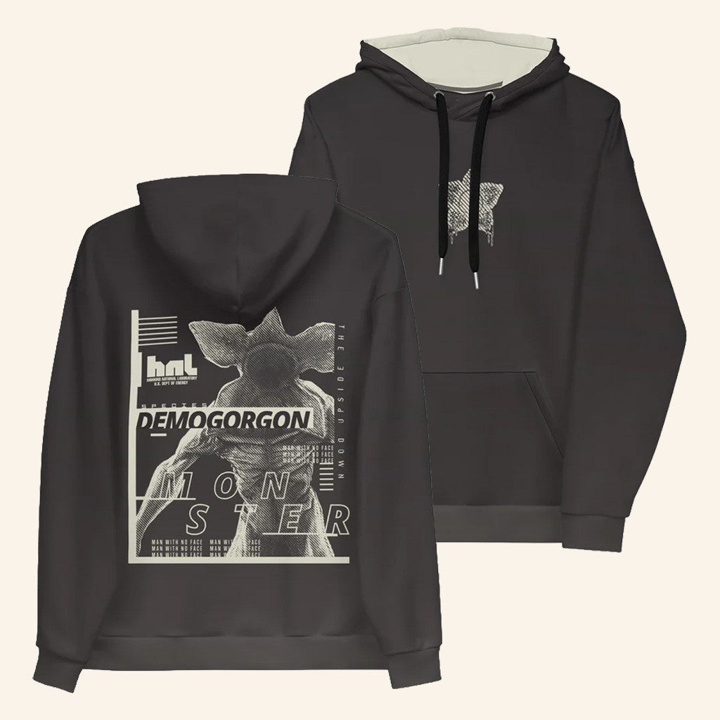 Stranger Things Merch Stranger Things Demogorgon Hoodie Christmas Gift Ideas For Boyfriend - Thriftgiftshop