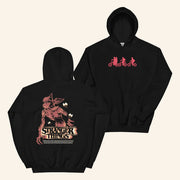 Stranger Things Merch Stranger Things Demogorgon Hoodie Christmas Present For Dad - Thriftgiftshop