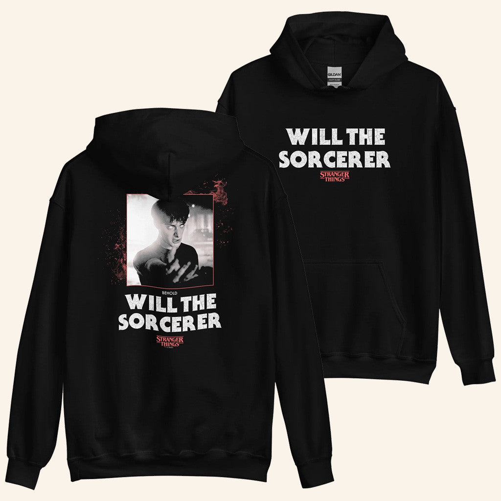 Stranger Things Will Byers Merch Will The Sorcerer Hoodie Stranger Things Merch Fan Gifts - Thriftgiftshop