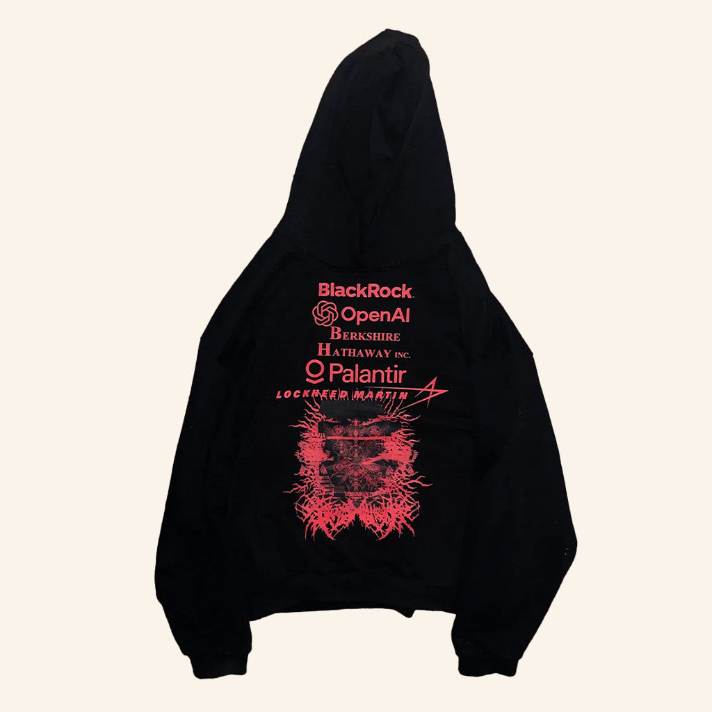 Stratos Apparel Merch PSYOP Black Hoodie Best Birthday Gift For Husband - Thriftgiftshop