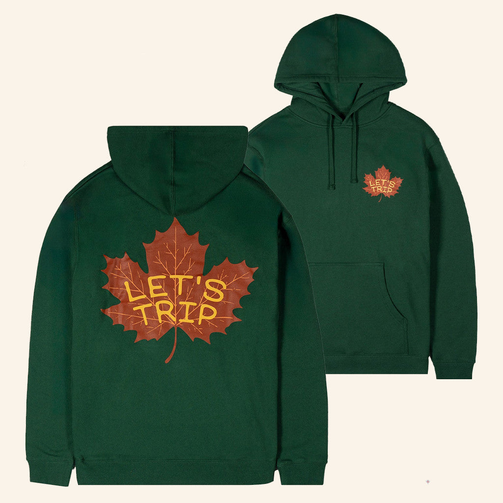 Sturniolo Clothing Merch Maple Leaf Let's Trip Hoodie Gifts For Brothers - Thriftgiftshop