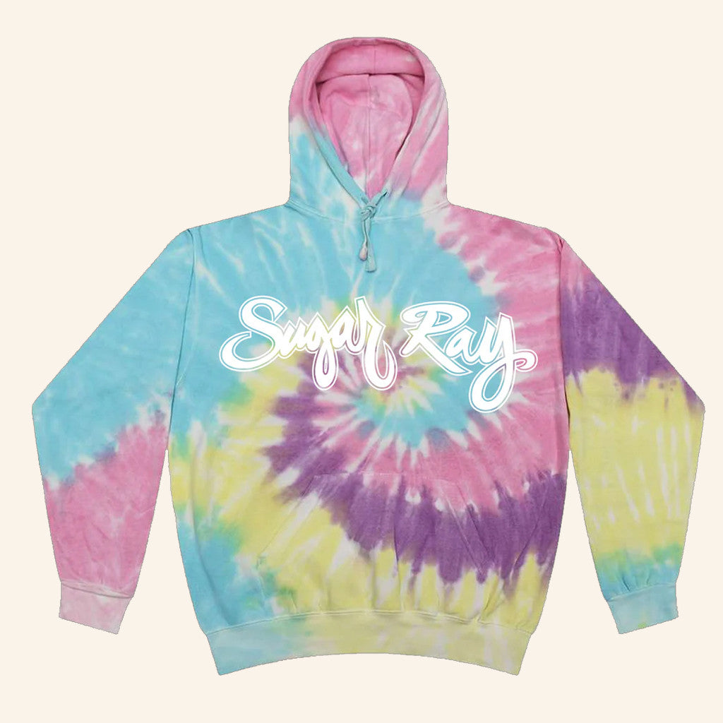 Sugar Ray Merch Logo Tie Dye Hoodie Sugar Ray Hoodie Best Gifts For Rock Fans - Thriftgiftshop