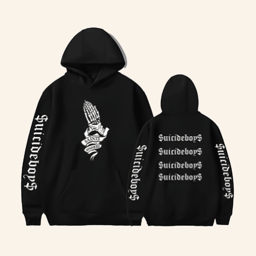 Suicide Boys Merch SuicideBoys Hoodie Vintage Goths Hip Hop Print Hoodie Gifts For Music Lovers - Thriftgiftshop