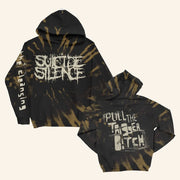 Suicide Silence Merch Suicide Silence Logo PTTB Hoodie Bleach Twist Tie Dye Hoodie Him Gifts - Thriftgiftshop