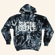 Suicide Silence Merch Suicide Silence White Logo Tie Dye Hoodie Gifts For Friends - Thriftgiftshop