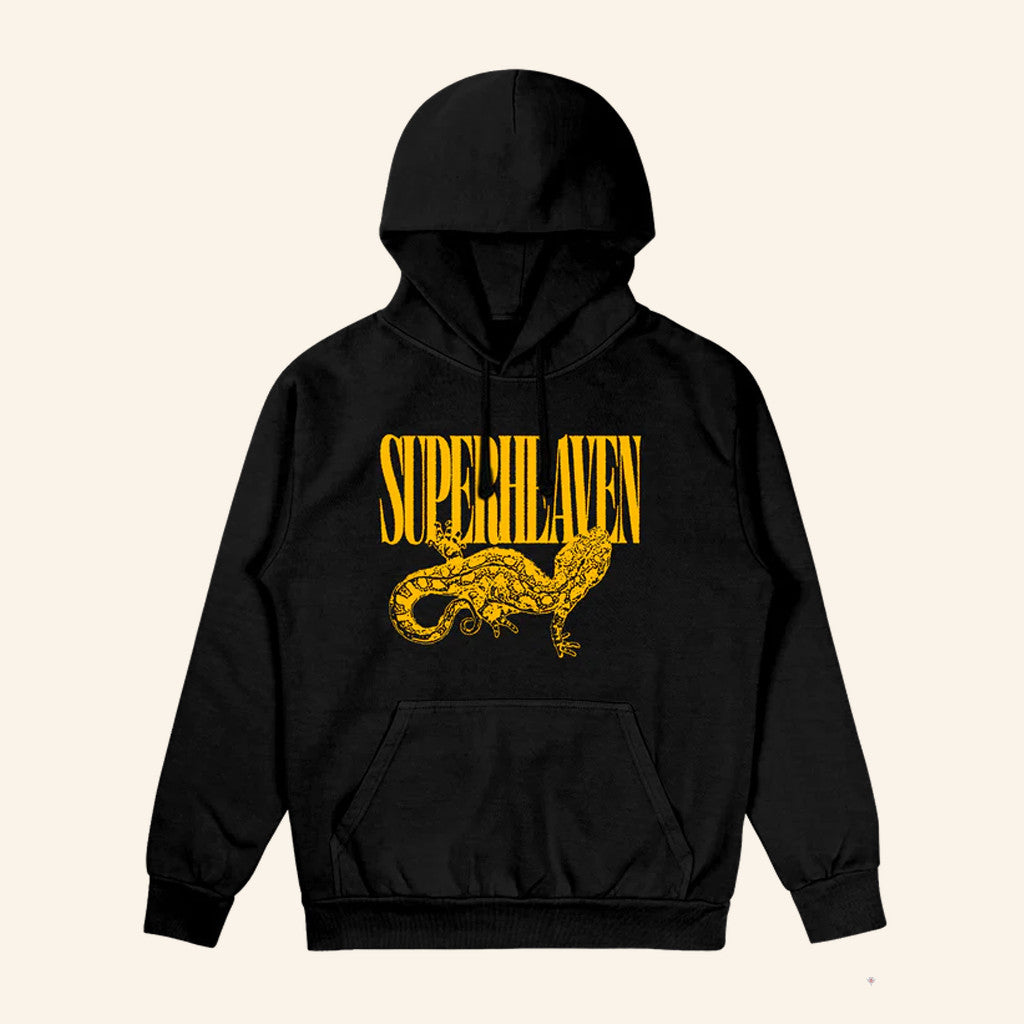 Superheaven Merch Salamander Hoodie Presents For Music Lovers - Thriftgiftshop