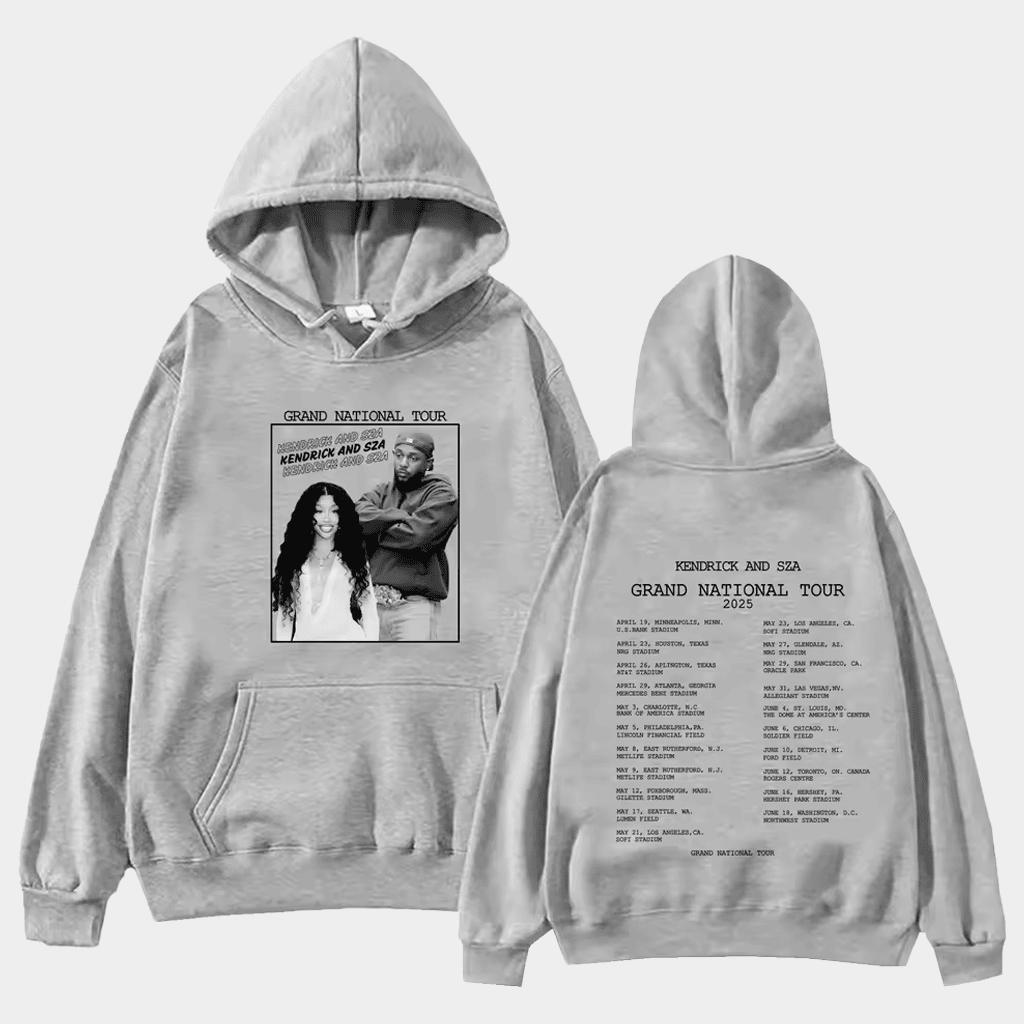 SZA Merch Kendrick X SZA Tour 2025 Hoodie Best Gifts For Music Lovers - Thriftgiftshop