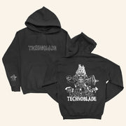 Technoblade Merch Diamond Bow Hoodie Christmas Gifts For Dad - Thriftgiftshop