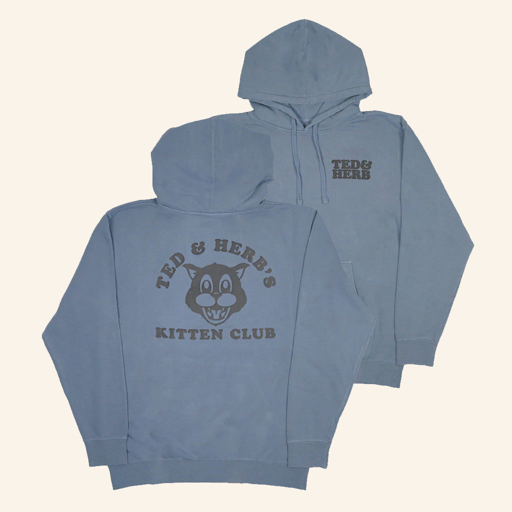 Ted And Herb Merch Ted And Herb Kitten Club Hoodie Birthday Gift For Husband - Thriftgiftshop