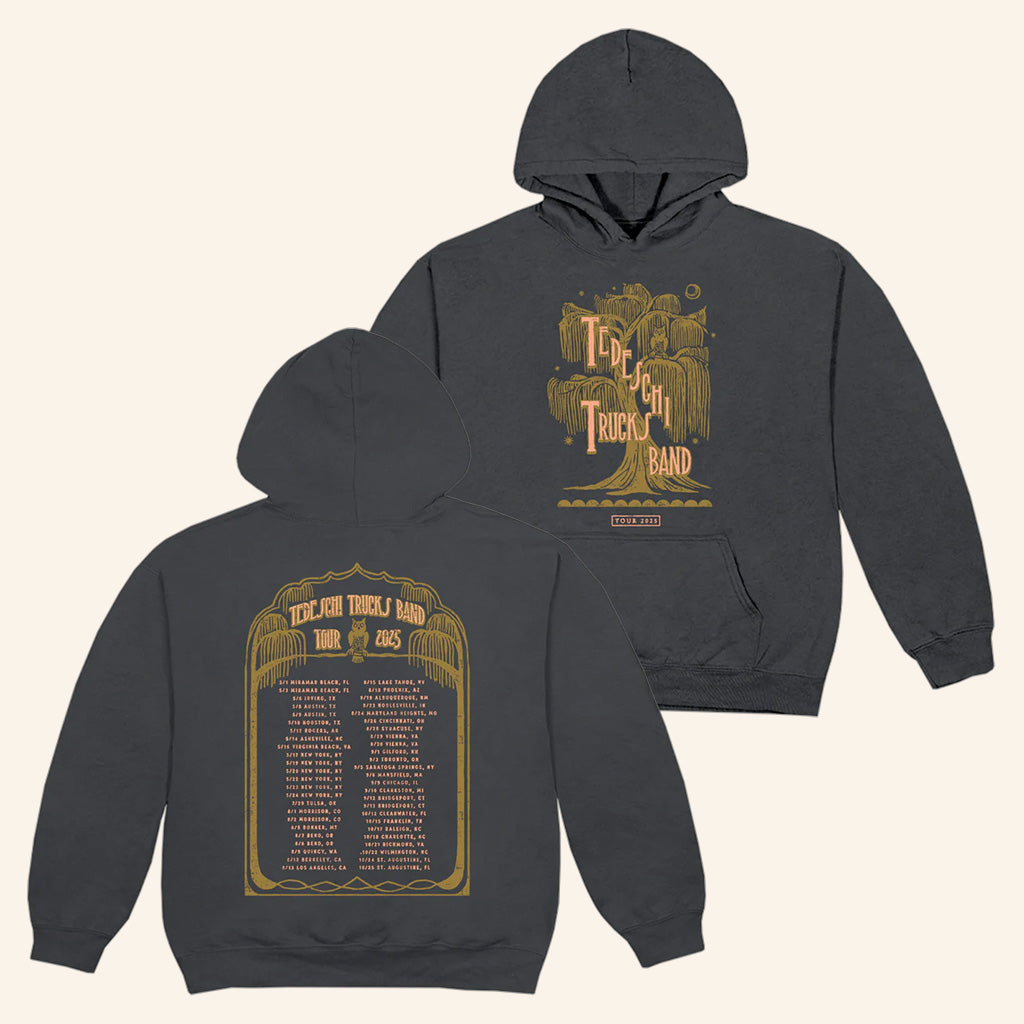 Tedeschi Trucks Band Merch Willow Tree Tour Hoodie Gifts For Music Fans - Thriftgiftshop
