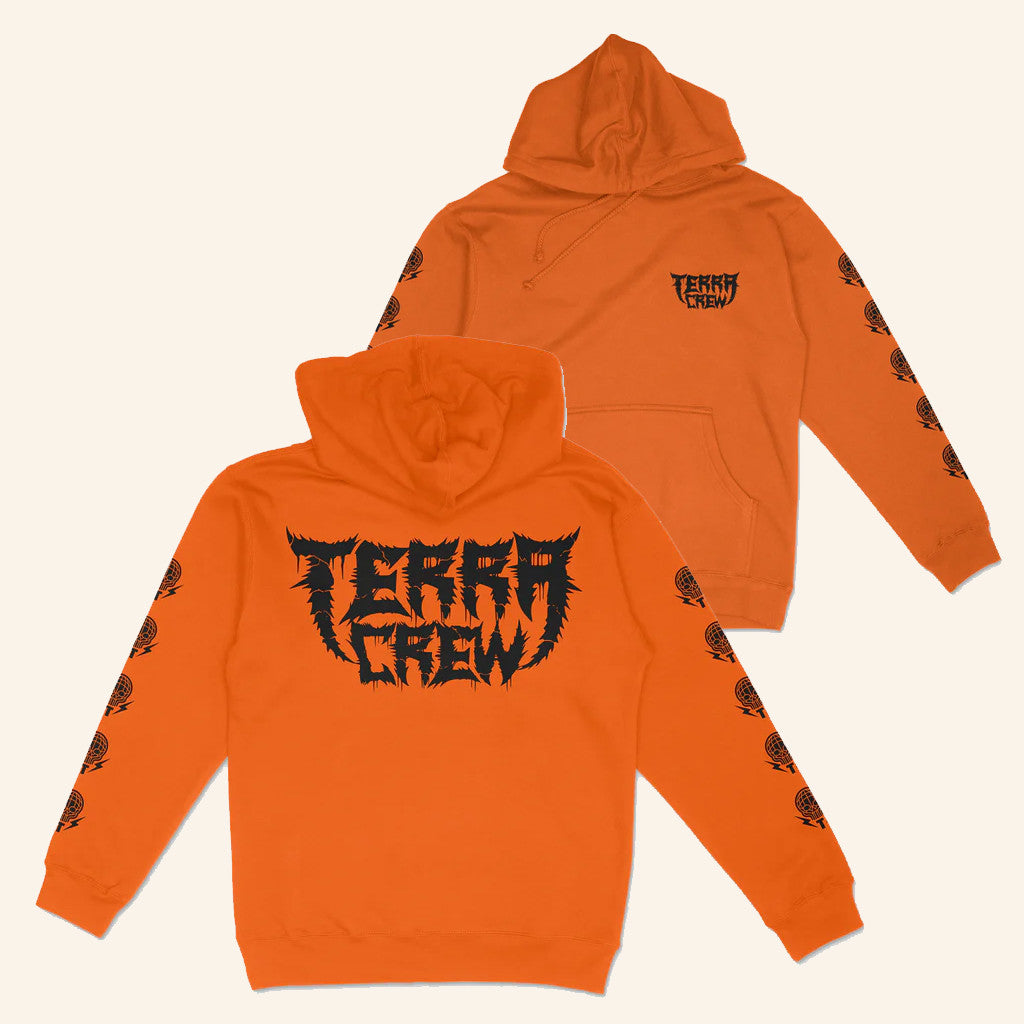Terra Crew Merch Terra Trip Safety Orange Hoodie Christmas Gifts For Guys - Thriftgiftshop