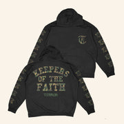 Terror Merch Keepers Of The Faith Camo Hoodie Gifts For Music Lovers - Thriftgiftshop