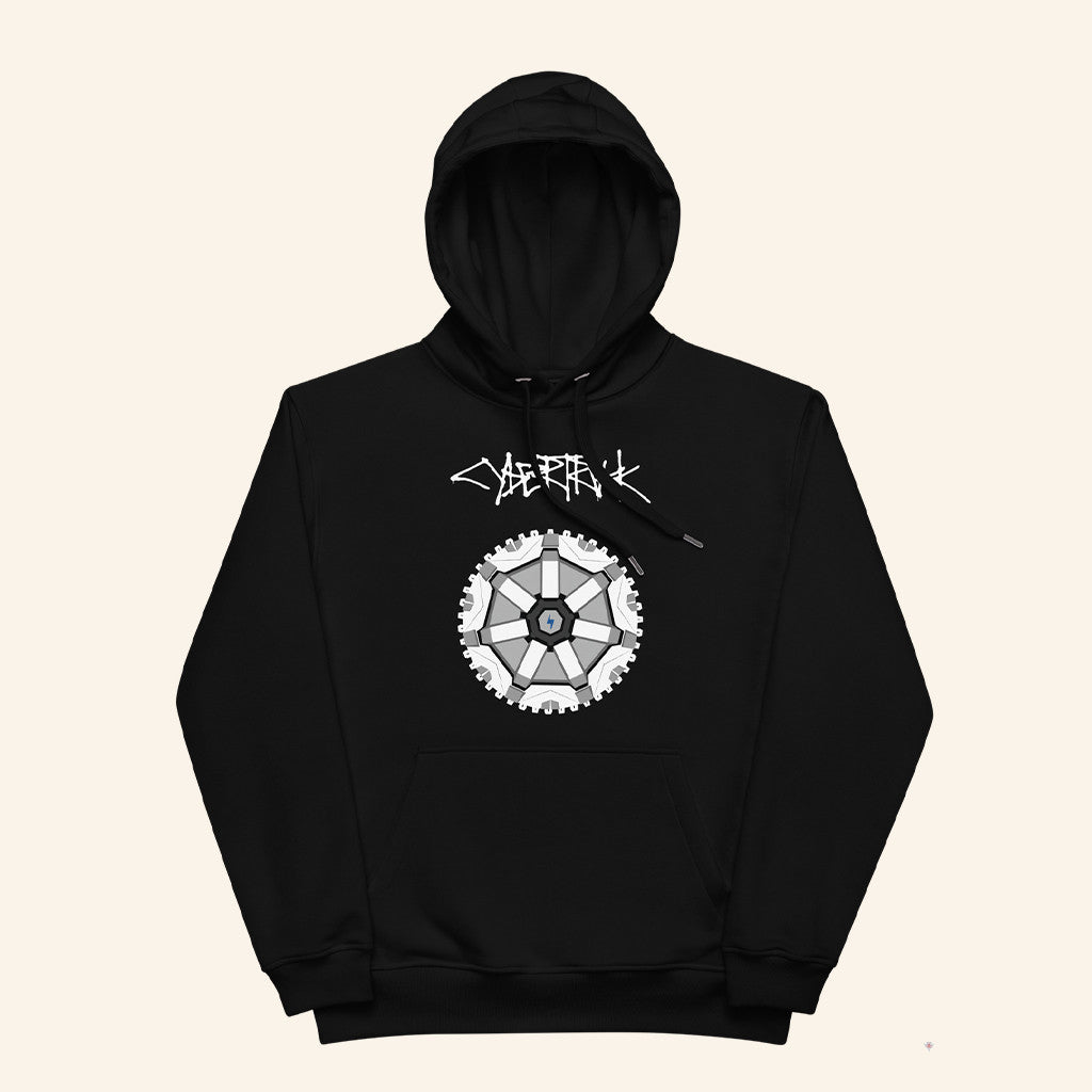 Teslaconomics Merch Cybertruck Wheel Black Hoodie Gifts For Boyfriend - Thriftgiftshop