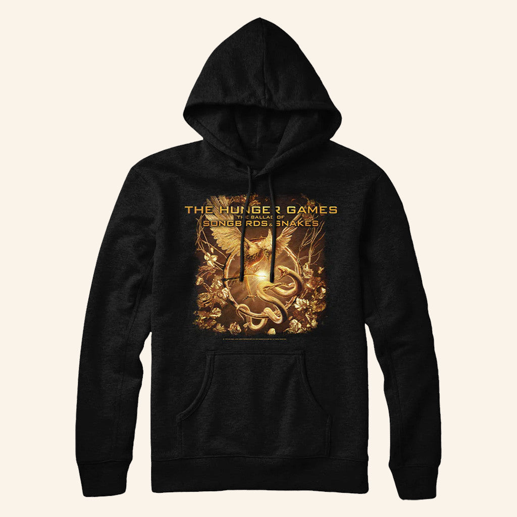 The Hunger Games Merch The Ballad Of Songbirds And Snakes Key Art Hoodie Gifts For Dad - Thriftgiftshop