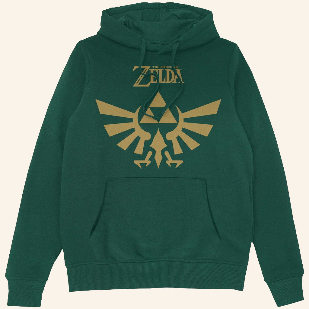 The Legend Of Zelda Merch The Legend of Zelda Logo Hoodie Best Gifts For Him - Thriftgiftshop